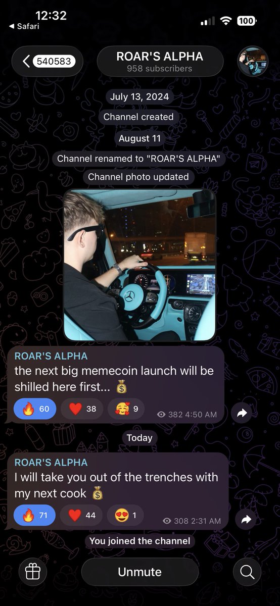 zecversethy's tweet photo. @RoarWeb3 Long-time follower, proud TG member, always supporting. Much love @RoarWeb3. Manifesting my roaring W from you! 🔥

Wallet:
6wz1XvzZpXDgW249GF5hBEbdxejMyepRXToetMBVoEgg https://t.co/TcsnAZvg5I