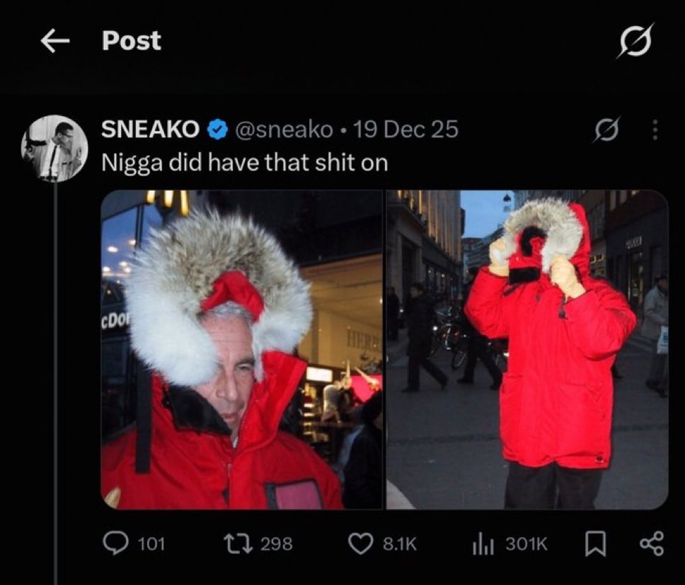 CL0NEAF's tweet photo. @sneako This you? https://t.co/jKJLMTAF7W