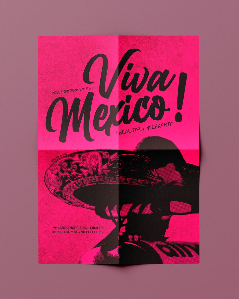 f1srockstar's tweet photo. #LN4: "VIVA MEXICO!"  

#MexicoGP #F1 @LN4 @LandoNorris @McLarenF1 @sofibdesign https://t.co/KzeM2VeENc