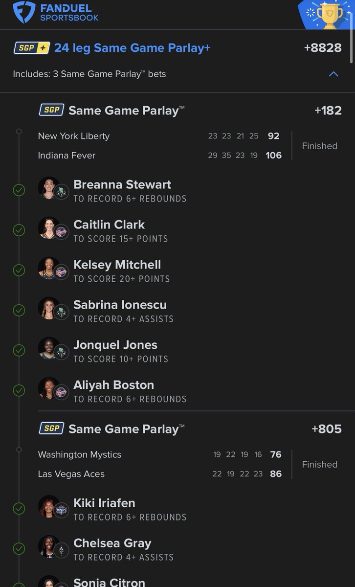 ZGainzParlays's tweet photo. Man this is crazy!!! look at this:

✅First Looks
✅Main Play of the Day
✅Lotto
✅Late Night WNBA
✅DubClub Only - First Looks Lotto

AND MORE!!!! Congrats to everyone that tailed, make those withdrawals and let’s do it again tomorrow!!!

All plays:

https://t.co/9SwXZCyP6x https://t.co/yYSgLLtdCV