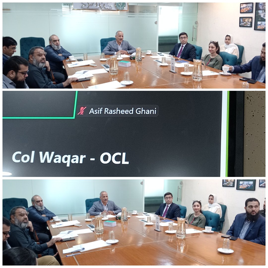 OfficialSEZMC's tweet photo. The 3rd Progress Review Meeting for the Aquaculture Park was held on 11 Aug 2026 to assess implementation and discuss measures to accelerate project activities, strengthen coordination, and maintain development momentum.  #SEZMC #AquaculturePark #BlueEconomy #SindhProgress https://t.co/TmylT9chRW