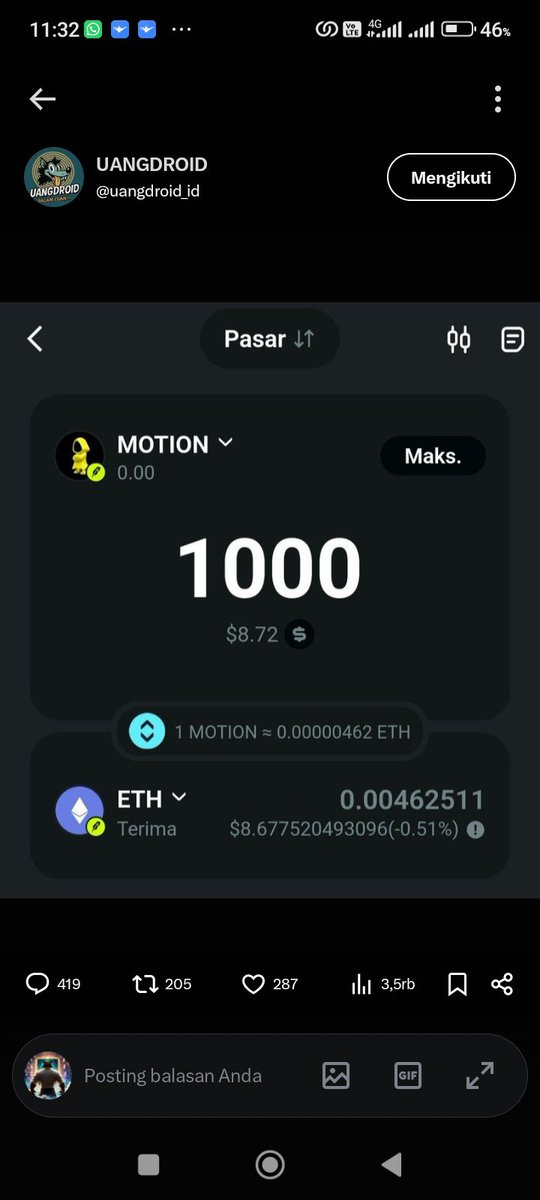 firdaus960506's tweet photo. Another day, another airdrop claim ✅
Thanks @motiontip @tipmotion

Question: With Robinhood bringing in new users,
is the "yap to earn" meta dead or just getting started?

Thoughts? 👇 https://t.co/JU1hZcLMx0