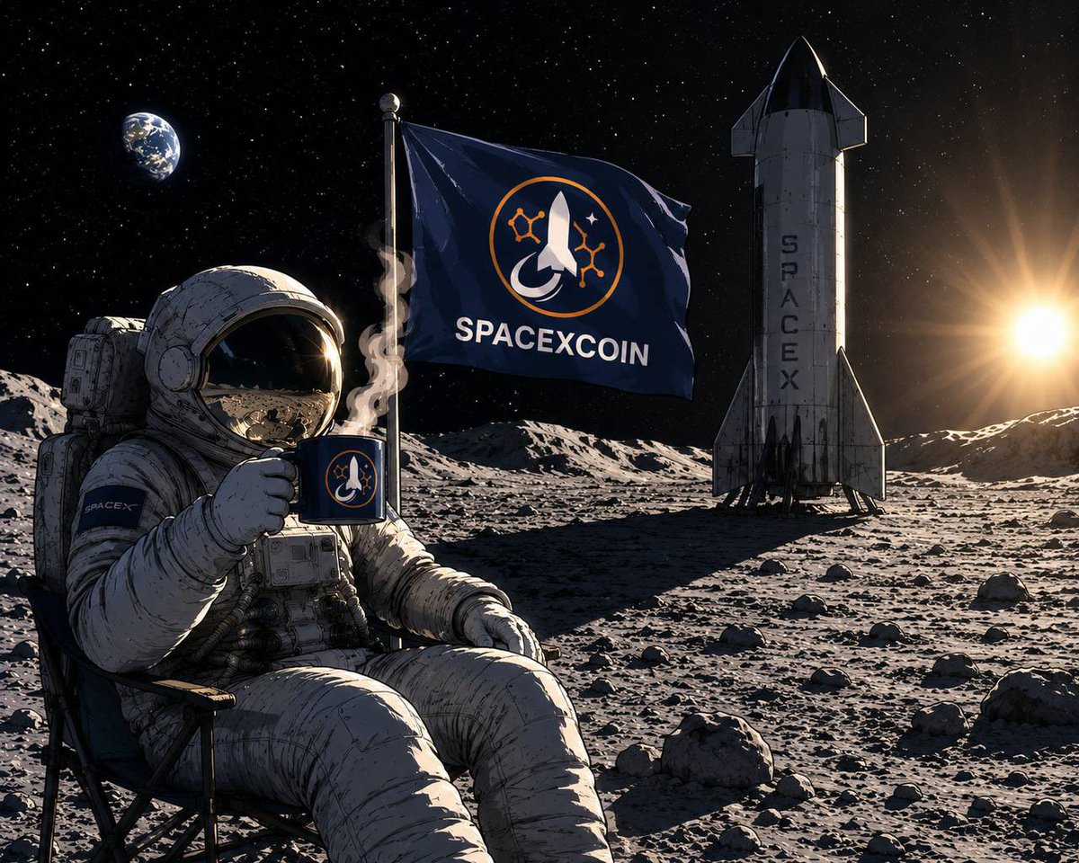 SpaceXcoinf's tweet photo. Gm ☕️🚀 https://t.co/f7yp92WLxP