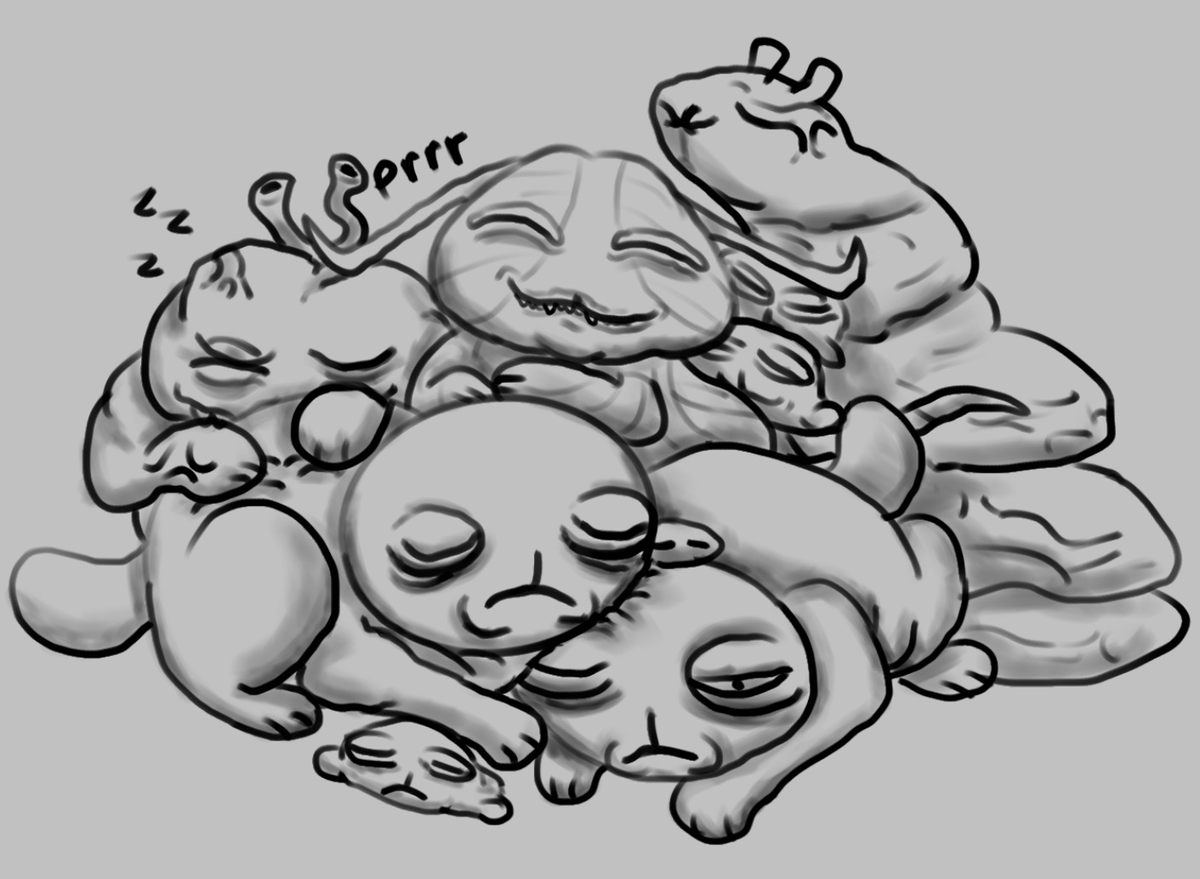 pegglenights2's tweet photo. #mewgenics
wip - throbbing domain creatures https://t.co/d7InYpZOKm