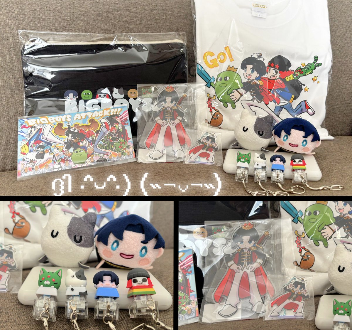 aotan_4848_'s tweet photo. 昨日ポップアップストア行ってきた!
ぬいとキーキャップが特に気になってたから買えてよかった🥹 てきとさんとうしねこちゃんが揃ったのも嬉しすぎた〜〜😭💕
あと家族連れの方々が多くて店が大盛況でした!!
BIGBOYSってすごい!!びっくり!!!
#てきと #マエスケ #れじぇくん #BIGBOYSATTACK https://t.co/9aQBlzk7Mm