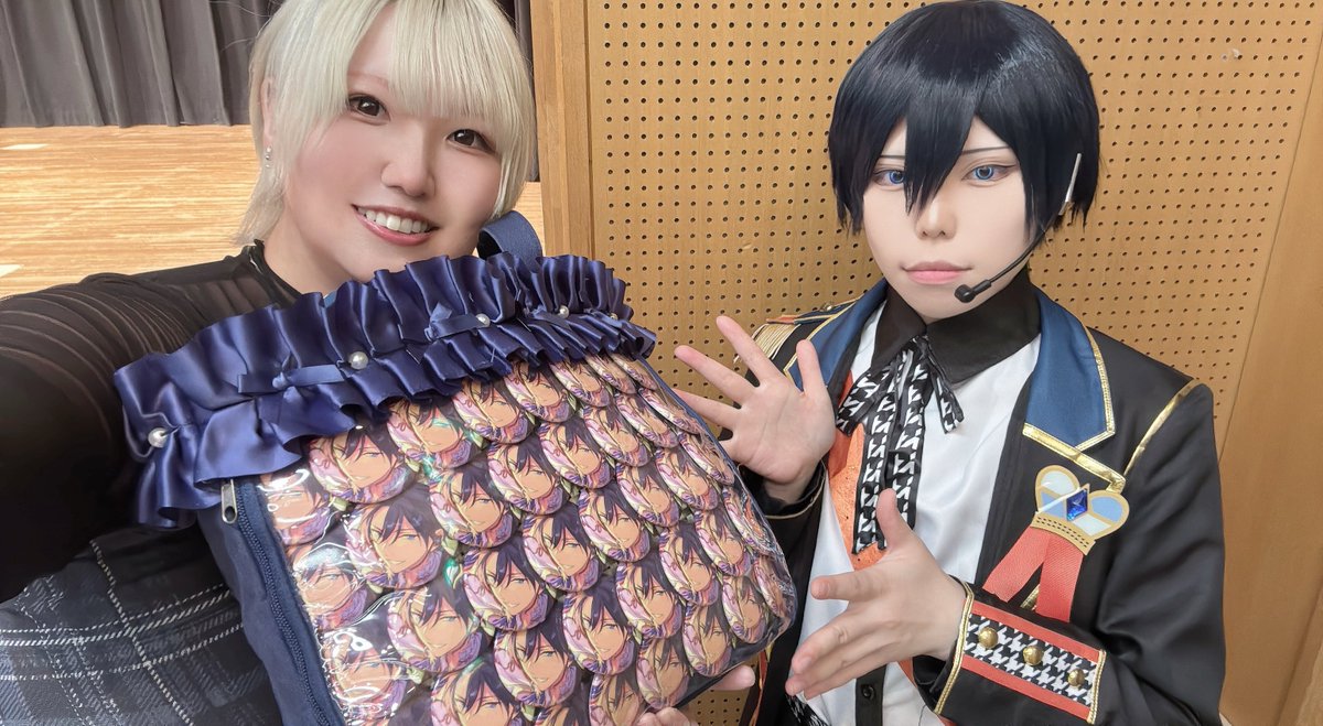 maay_cos's tweet photo. 昨日、しのちゃんが💙の夢女子として来てくれた🫶✨ https://t.co/rNSzO9DCnL
