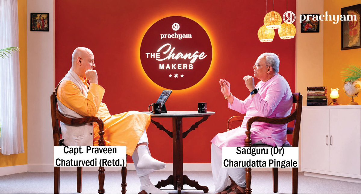 shriram_l's tweet photo. Warmest birthday greetings Capt Praveen Chaturvedi ji 🎉@captain_praveen

Salute to your vision in building @prachyam7, the pioneer of Bharatiya OTT & reclaiming our civilizational narrative through world-class, authentic storytelling! 🙏

You have given a cinematic voice to our timeless Rishi Parampara, grand #history & cultural roots. 🕉️🎬

@HinduJagrutiOrg @hjsdrpingale @Ramesh_hjs