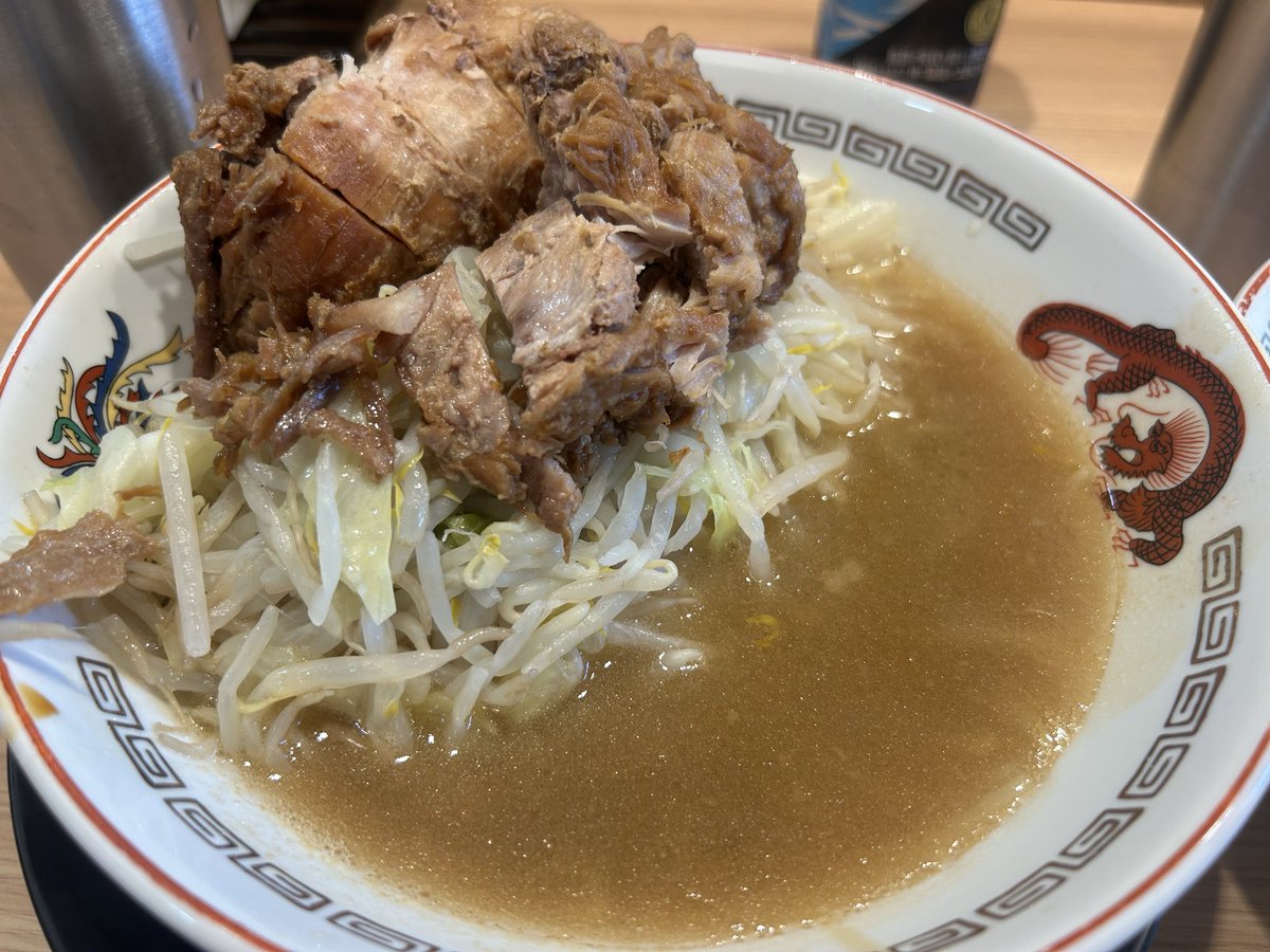 VFR_1200's tweet photo. この前、夜勤明けに同僚と食べた豚山のつけ麺！（麺かため）

#豚山 https://t.co/ymPQDMYkIw