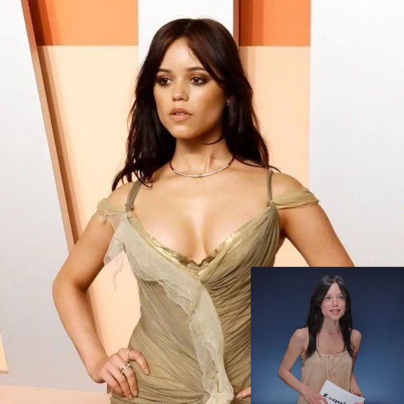 Ryatt_X's tweet photo. Jenna Ortega’s appearance has changed quite noticeably over the years. Comparing these two moments, the difference in her overall look is hard to miss, from a fuller and softer appearance in the earlier photo to a much slimmer look in the more recent one. Different eras, different styling, but the contrast definitely stands out. 

I think it's Ariana Grande's influence