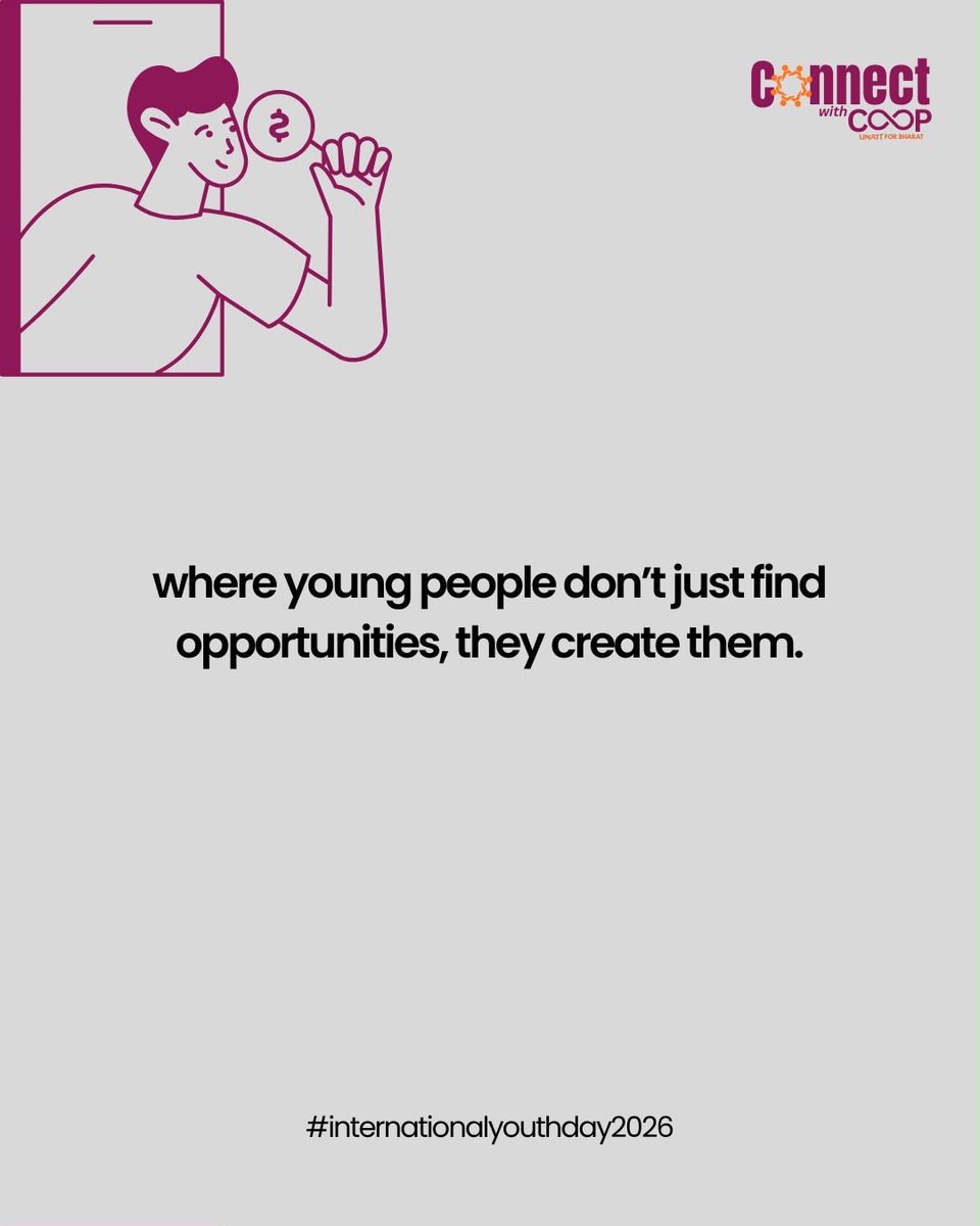ConnectwithCoop's tweet photo. International Youth Day!

It’s your day People Z 🥳

Lets connect to something sustainable https://t.co/WgS8UCoHS2