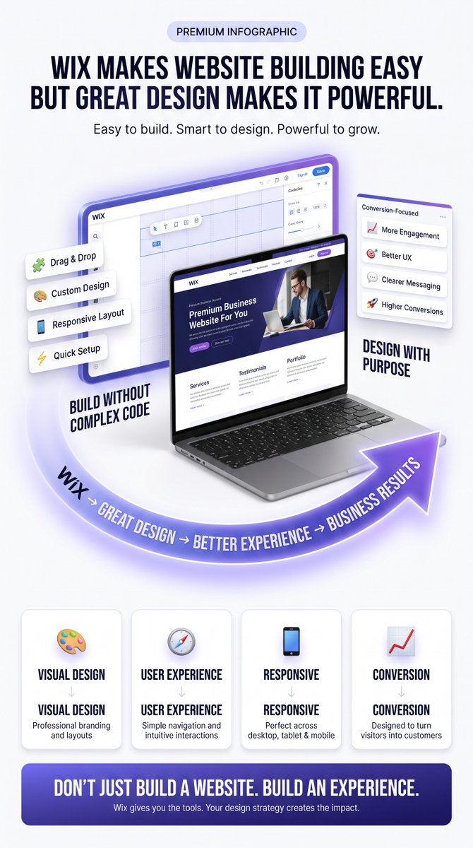 mubbashirdev's tweet photo. Wix makes website building easy.

But great design makes it powerful.

🎨 Design
🧭 UX
📱 Responsive
⚡ Performance
🎯 Conversion

The tool matters.

But the person using it matters more.

Wix or custom code? 👇

#Wix #WebDesign #WebDevelopment #FrontendDeveloper https://t.co/n40Any7QuR