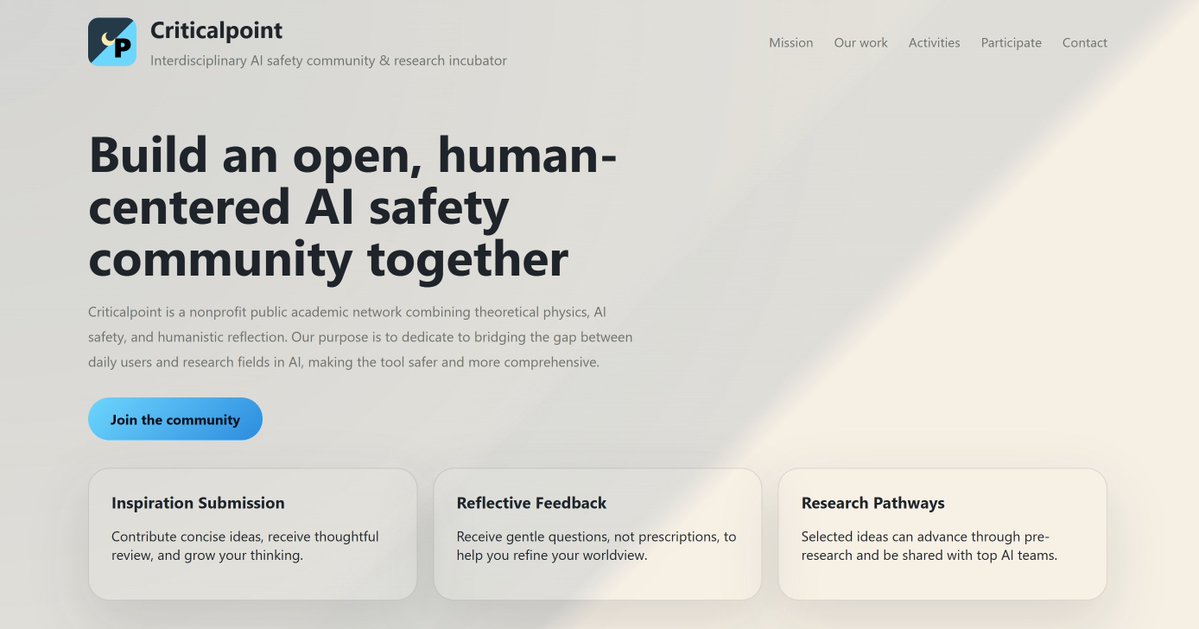 LUSIRUI_Lucy's tweet photo. I'm glad to announce that Criticalpoint is taking shape! I've completed the website except for the Inspiration Pool which will be the coolest part~ Let's watch it! 
Here's just a process milestone record and trailer. See other details in the comments. Welcome to join us! 🥳 https://t.co/yWxAGQtQ8l