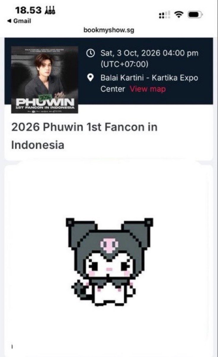 hcunip's tweet photo. WTS Tix Phuwin Fancon Jakarta

Cat 3 (2 Tix) : 900k/Tix

SVIP (2 Tix) : 4.000k/Tix

INCLUDE ALL BENEFIT

diurus sampe fisik
ada group wa

#2026Phuwin1stFanconinIndonesia #zonajajan #zonauang https://t.co/VWTNrBaJeK