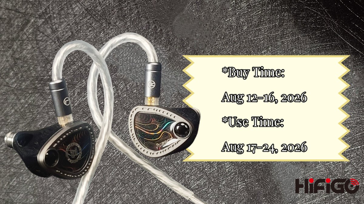 HiFiGoAudio's tweet photo. 🚀 @juzearaudio Light Shuttle Early Access is live! Only 50 reservations are available!
⏳Secure your spot for $30 and unlock an extra $15 OFF at launch.
🔥If Light Shuttle has caught your eye, don’t wait, grab it!👇
🔗 https://t.co/UTjYSDlkmB
#HiFiGo #JUZEAR #LightShuttle #EarlyAccess #HiFiGo #IEM #HiFi #Audiophile #ComingSoon
