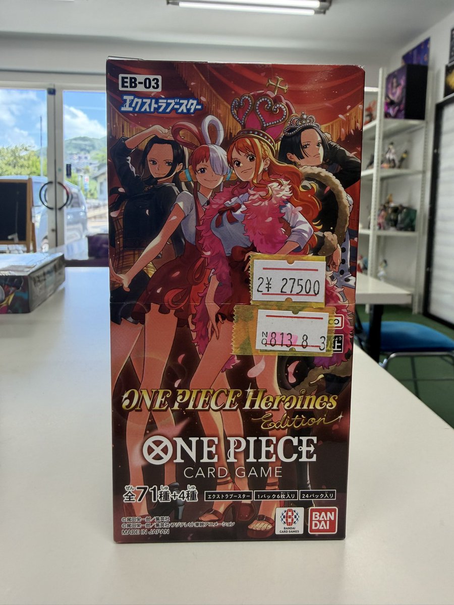 🏴‍☠️ワンピースカード入荷情報🏴‍☠️ 💕EB-03 Heroines Edition