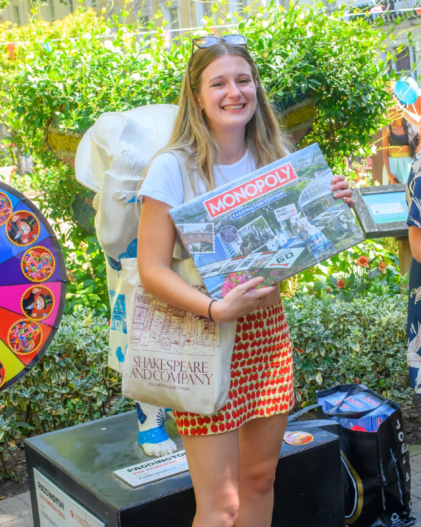 PaddingtonNow's tweet photo. 🎉 COMPETITION TIME! 🎉

Want your own Paddington Edition Monopoly? 🎲 We're giving away 2 boards!

To enter:
1️⃣ Follow @PaddingtonNow 
2️⃣ Like this post
3️⃣ Reply below telling us who you'd play with!

Ends Fri 28th Aug. Winners DM'd. Good luck! #PaddingtonMonopoly https://t.co/GNFfP1wwjV