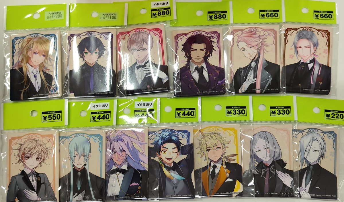 入荷情報】 刀剣乱舞 とうらぶ スクエア缶バッジコレクション 祝装 小