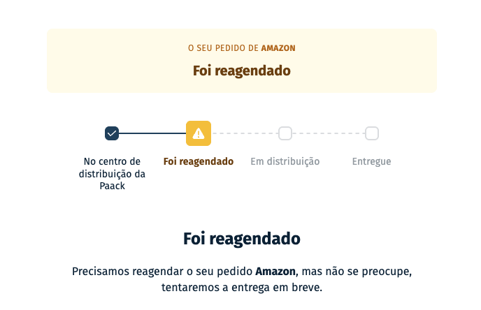 daminufe's tweet photo. I know how to shop on Amazon. I do it several times per week using my personal and business amazon account. 

But your courier PAACK is trash.

The image says it was rescheduled, no phone support, no info whatsoever, nothing. Amazon Spain must reconsider which couriers use and make them accountable. Advertised Prime's next day delivery should be next day. Not next days...