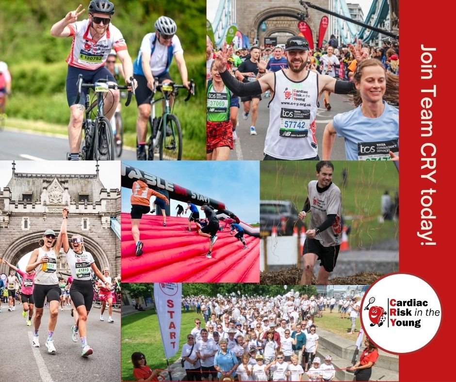 CRY_UK's tweet photo. Ready to take on a challenge this year and make a real difference for CRY? π Visit https://t.co/vZlrMklJXh to find an event that suits you and join #TeamCRY. π https://t.co/5OX4IHPa2s