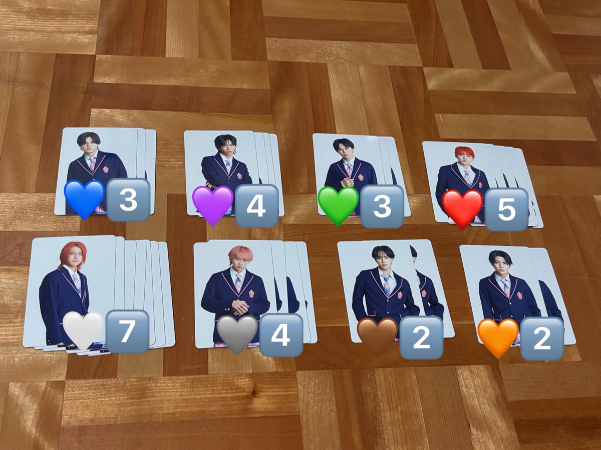 mqul11's tweet photo. EBiDAN Yes!東京 Y東 封入 トレカ ミニトレカ 交換 超特急

譲▶︎ 画像1,2枚目 カイ、リョウガ、タクヤ、ユーキ、タカシ、シューヤ、マサヒロ、ハル
求▶︎ アロハ

郵送希望📮
纏めての方優先させて頂きます(  . .)"
お心当たりある方お気軽にリプお願い致します https://t.co/mDpHBl9eIV