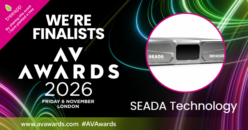 SeadaTechnology's tweet photo. We are finalists for the AV Awards 2026! Our AVoIP product, Genesis 1G has been shortlisted in the Processing &amp; Distribution Technology of the Year category ✨
We are honoured to be recognised alongside the industry’s top talent and innovation leaders 😊

 @AVMag  #AVAwards https://t.co/M1Eh4Ga5VO