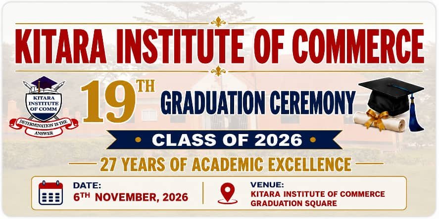 KITARAINSTITUTE's tweet photo. We can now confirm to you the date and  venue😊 https://t.co/qR5ztJS2e7