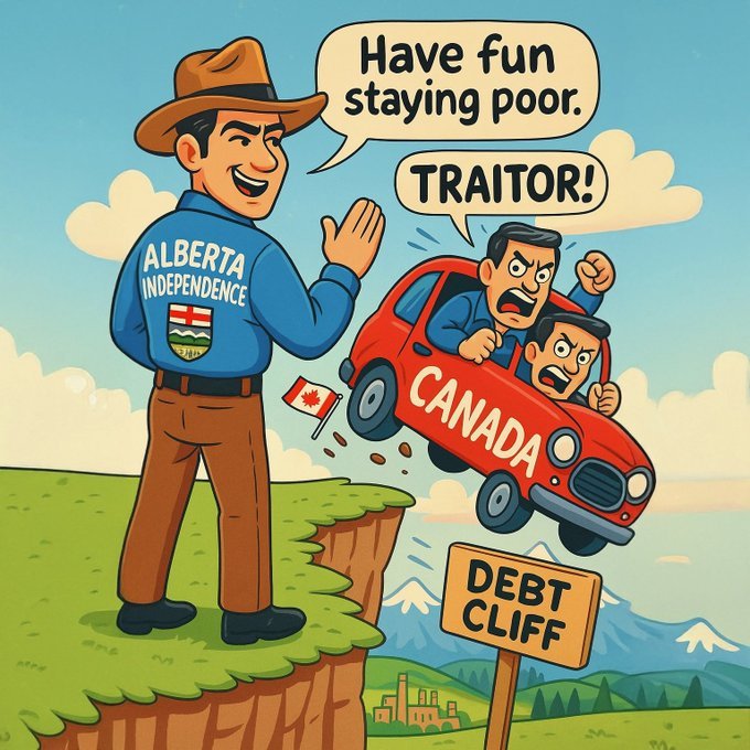 LentilPawsRex's tweet photo. Are you retarded?

The USA wants MORE and will give them Tidewater access and a swap line for 500 billion backed by the resources.

It's a dream situation because Alberta can hold the rest of Canada hostage. Elbozos up. This is what you voted for sweetheart. 

Puerto Rico is a dream situation.

5% tribute and no provincial taxes.

Seriously. Alberta is rich as fuck and you morons love being poor.

Enjoy your welfare state being dismantled as the cad gets pounded to 50¢ and Alberta votes to leave.

They'll get market access, and the lowest taxes on the continent.

Puerto Rico is a tax haven retard. It's poor because it has few resources. Hell. My parents already "live there" specifically to keep their money from people like YOU. Lol 

Alberta is full of resources. The exact opposite situation.

Alberta will be the richest jurisdiction in North America dipshit.

It's hilarious that you'd rather be poor. 

Good news. Your welfare state will be dismantled because you're uncompetive and bankrupt. Alberta won't pay for Quebec or Ontario etc anymore just like Germany won't pay France or Italy. 

This is what you voted for moron.

Nutrien is building their new terminal in Washington and Alberta is building Bridger south. Canada won't survive the depression you voted for.

Canada imported the 3rd world and became the 3rd world. Now they're gonna eat you when the welfare state is dismantled because you're uncompetive and bankrupt.
