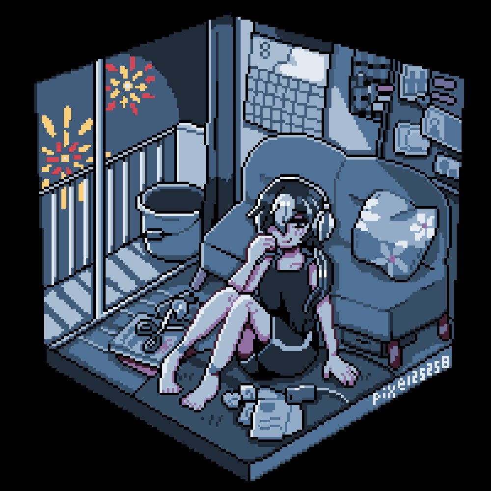 Pixel25258's tweet photo. 部屋 #ドット絵　#pixelart https://t.co/jDndiMVcEz