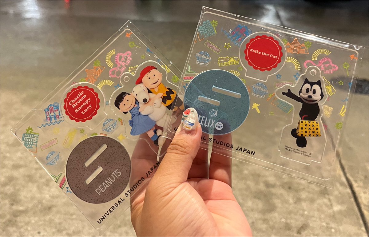 tokiyazu's tweet photo. 【交換】USJ ユニバ コレクタブルアクリルスタンドキーチェーン アクスタ

【譲】フェリックス スヌーピー(ピーナッツ)
【求】ウッディー＆ウィニー
シークレット(綾小路麗華)

本日パーク手渡し。後日郵送。
検索からでもお声がけくださ��🌏 https://t.co/XAD0UHDxr7