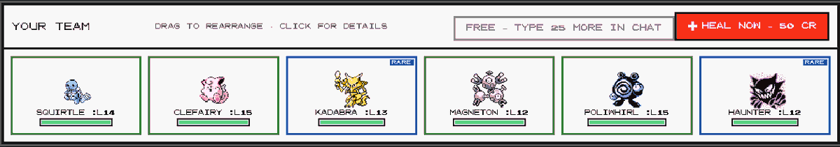 SirGreaseTV's tweet photo. https://t.co/fyP6SpsJ0y
 
join up to catch pokemon as you watch streams! (catch 5 earn cr)

#Chatemon #Kick #Pokemon #CatchThemAll #KickStreaming https://t.co/qIXgIPX9Ej
