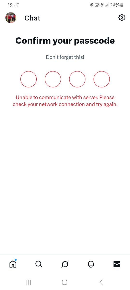 BonnieSnrMember's tweet photo. @Safaricom_Care Can't DM you,this is what I get when I go to private messages https://t.co/R0XyvXXu4y