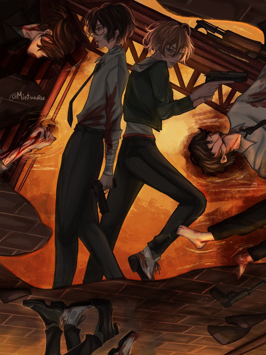 mintsuuru's tweet photo. eternity won't be enough for us
#bsd #dazai #chuuya #soukoku #skk https://t.co/XgVrTNemmO