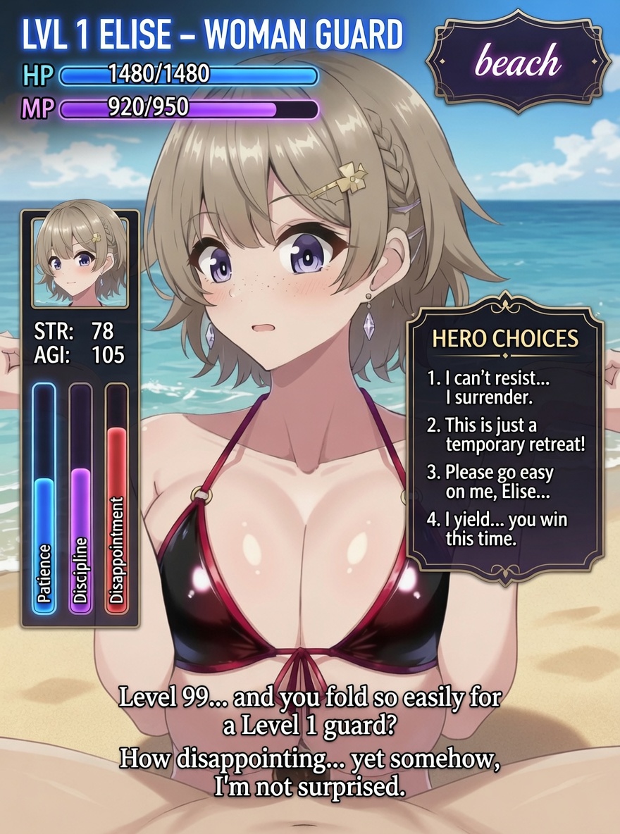 Vilainess_lvl1's tweet photo. Miss Villainess 👑:  
“Welcome, Hero… to my dungeon game.”
“Roll the dice.

🔴Battle 
🔵Trap
🟢 Game 

“You start with 100 HP.
Let’s see how long that lasts.”
#2dfd #wankbattle #findom https://t.co/suk5asl6xN