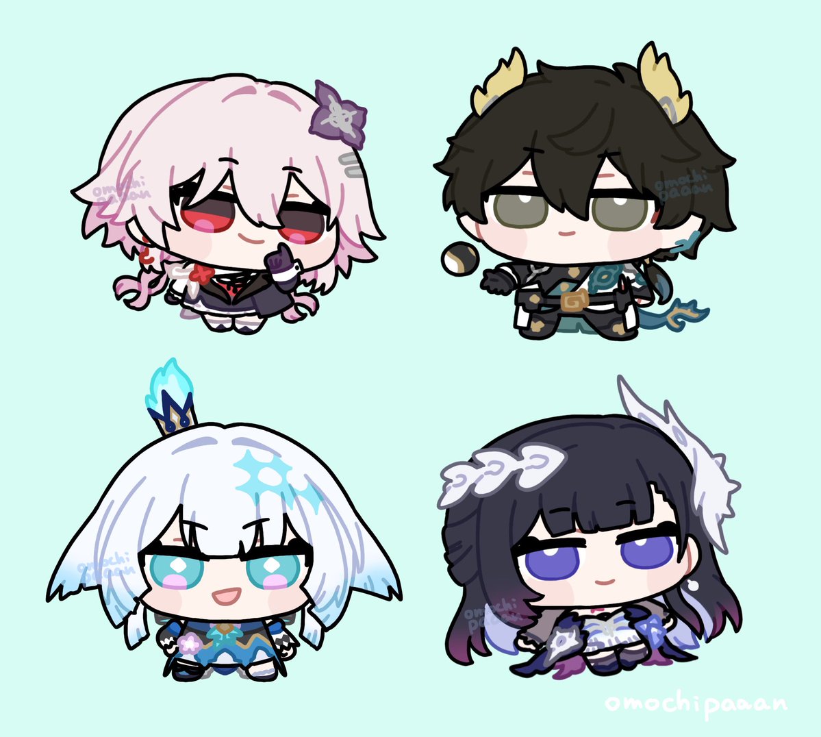 omochipaaan's tweet photo. 🚂スタレのキャラ全員描く #18 https://t.co/o9BQgyzFq2