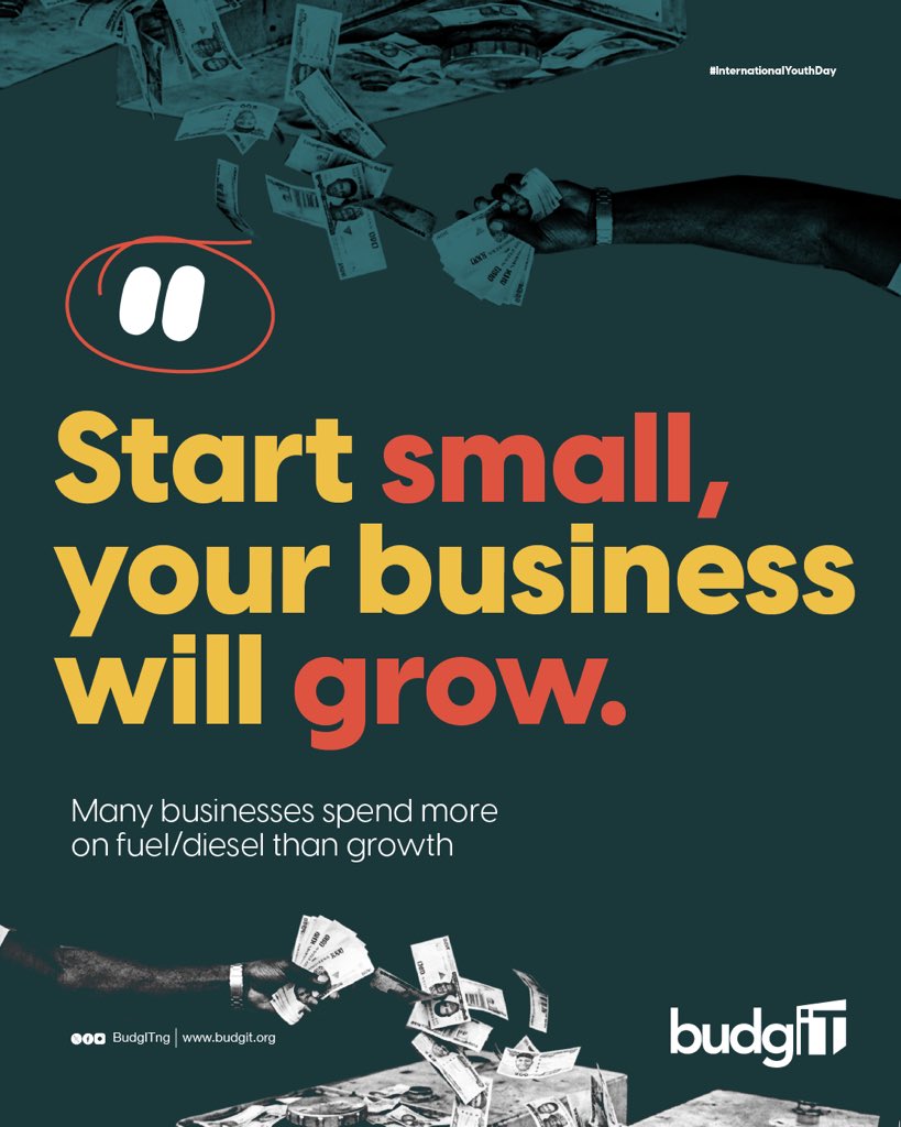 BudgITng's tweet photo. Our parents told us to go to school, work hard, learn a skill, start something of our own and build a better future.

So many young Nigerians are doing just that. Yet, the rising cost of living, limited opportunities and struggling businesses continue to make that future harder to reach.

Thread👇

#AskQuestions #GetInvolved