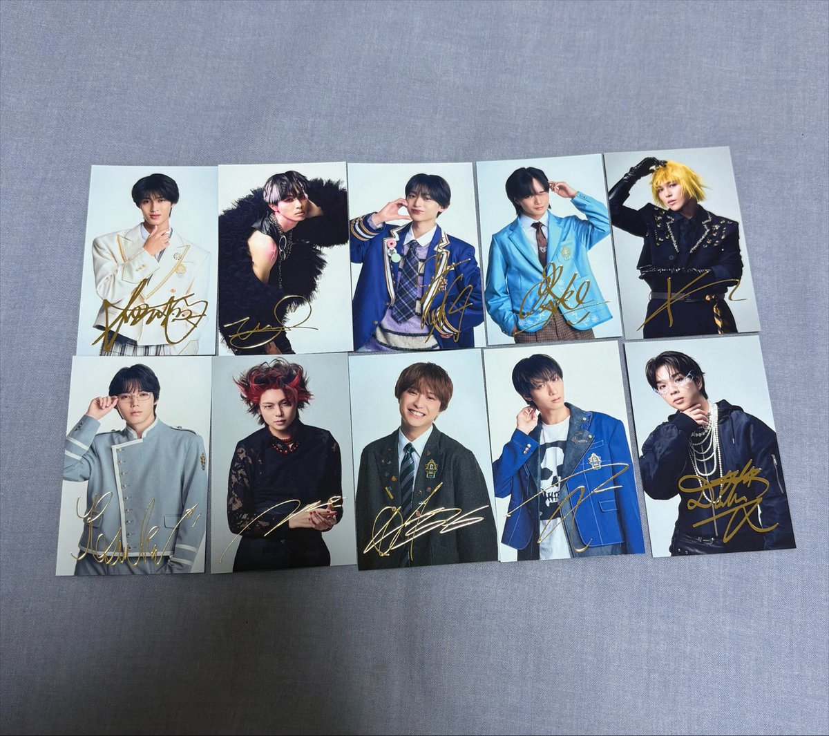 api_kenken's tweet photo. EBiDAN YES!東京 予約特典 HMV books online 箔押しサイン入りトレカ 交換　封入　スパドラ

【譲】画像参照

【求】飯島颯　未使用シリアル　買取
特典の曽野,塩崎,タクヤは買取優先です。

エビライ8/14、スパドラ現場、郵送
お気軽にお声がけください。 https://t.co/H8VOEYe8XF