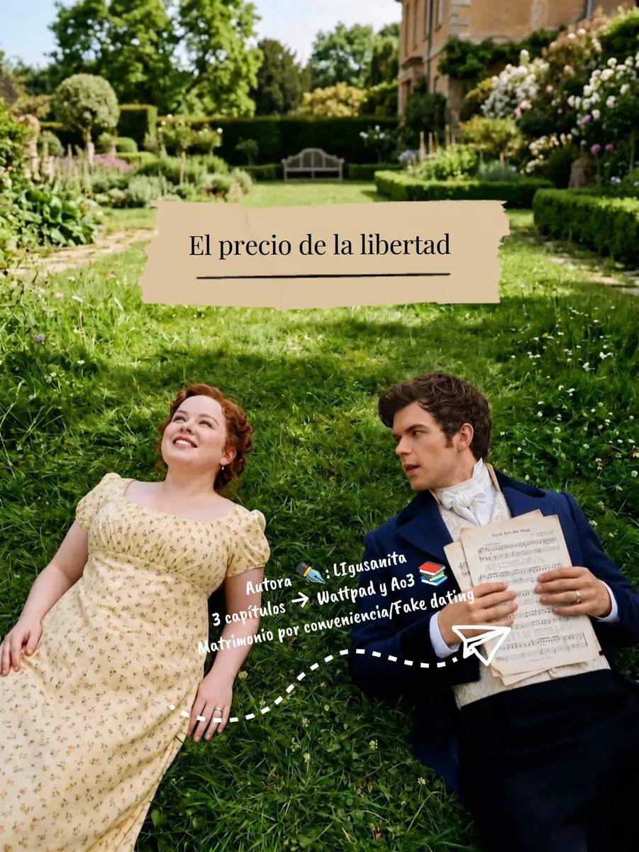 Lu_antmon's tweet photo. 💙💛El precio de la libertad📜

Este es un fanfic de 3 capitulos que está dentro del libro "Colin &amp; Penelope: Colección de Historias Cortas" en Wattpad y Ao3 📚 

https://t.co/2ftzO2mgLH

#polin #fanfic #colinbridgerton #penelopefeatherington #bridgerton 

https://t.co/tGxrU5MSWJ https://t.co/ACX6PLtkG7