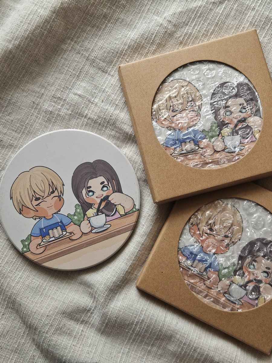 tmmmelon's tweet photo. 💕 Giveaway ที่รองแก้ว #อามุอาซึ #amuaza ☕️🍝

สั่งมาแจกตอนจัดกิจกรรม ตอนนี้มีพร้อมส่ง 5 ชิ้นเท่านั้น ✨️

🚚 ค่าเดินทาง 35 บาท

สนใจรับน้องไปฟินที่บ้าน DM มาได้เลย! https://t.co/IMdsIvod3w