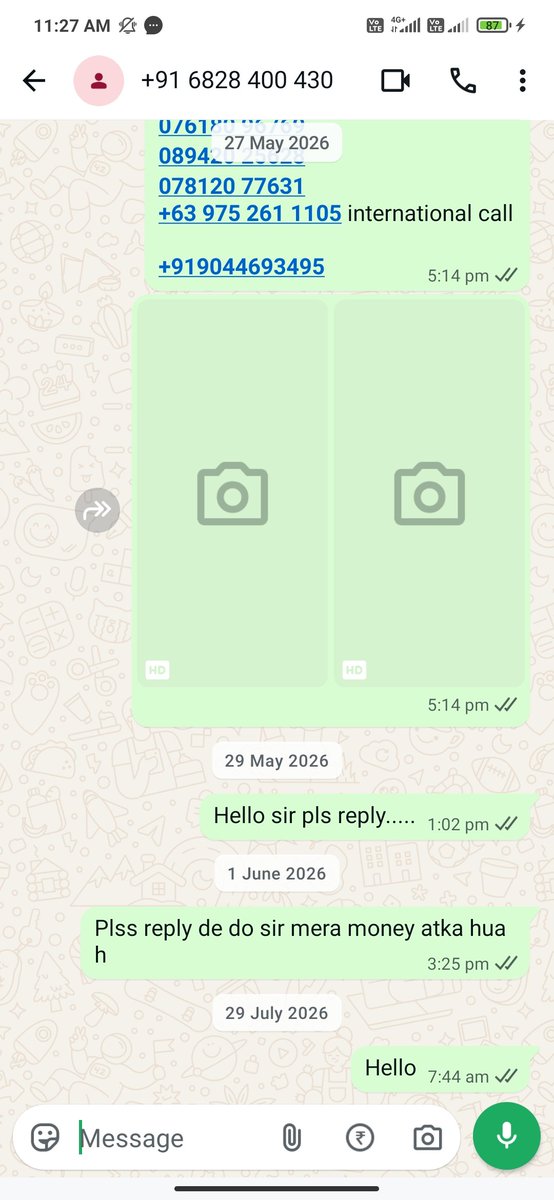 ShuklaAchman's tweet photo. Complaint number: 30805260040742
Cyber police number: +91 6828 400 430

@DelhiPolice hello sir mujhe yeh mere bank ne diya h mera amount lien kiya 1646 but yeh ek scam app se hua h maine koi loan liya nhi tha just check kiya tha but unhone loan de diya https://t.co/uWARvFPZhi