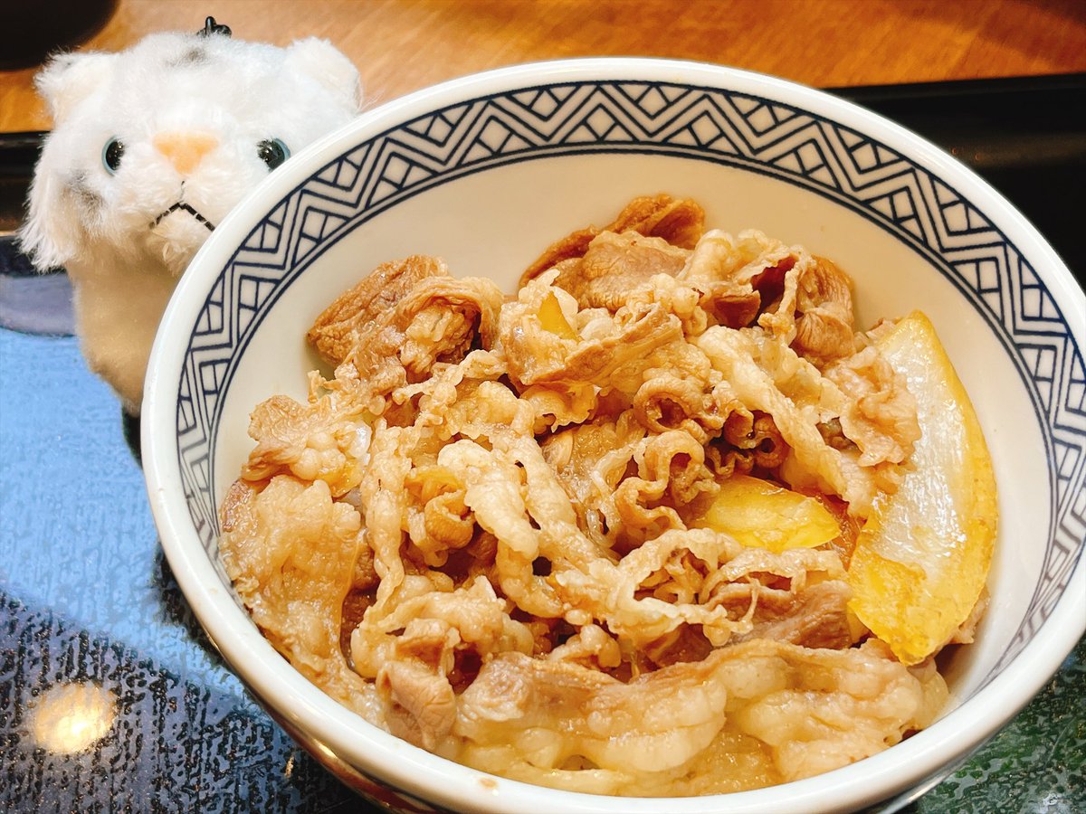 NIROSSA's tweet photo. じつはちょっと少しだけほんとはもう牛丼キツイ(^o^)

先月今月で10年分は食べてる😤 https://t.co/KqY2YIYAAg