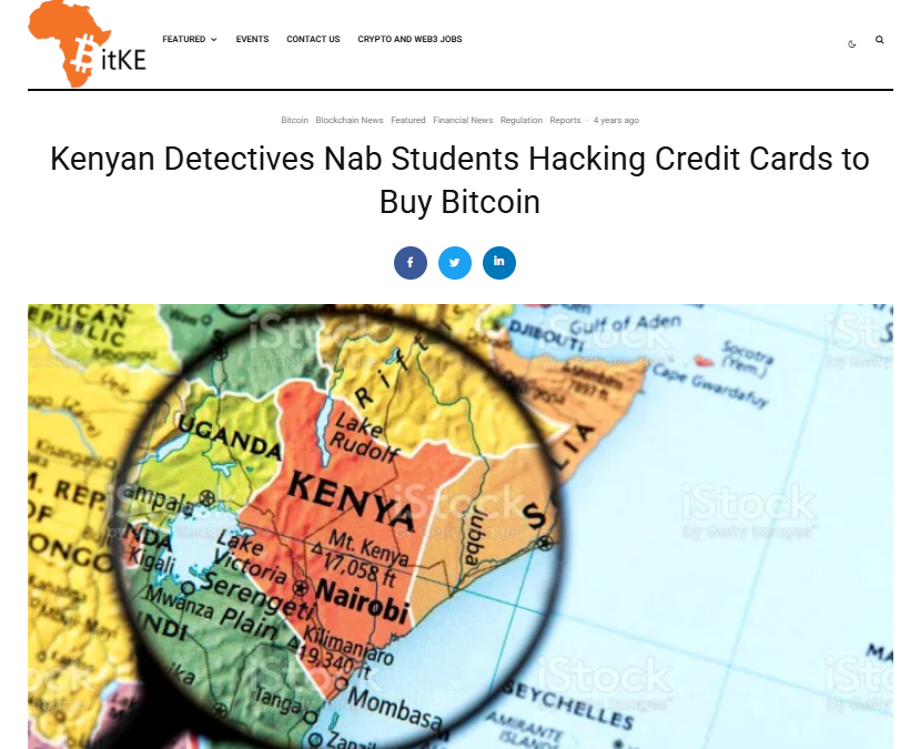 BitcoinKE's tweet photo. REPORT | INTERPOL Flags Kenya 🇰🇪 as East Africa’s Cybercrime Hotspot 

Among the notable incidents cited was the hacking of the official presidential website on July 18 2026. 

Attackers defaced the homepage with a message directed at President William Ruto and demanded a ransom for 5 $BTC estimated at KES 41 million (~$318,000).

Details: https://t.co/0of6wu5JcT 

#CrimeKenya #CryptoCrimeKE #FraudKenya #CrimeSceneKenya