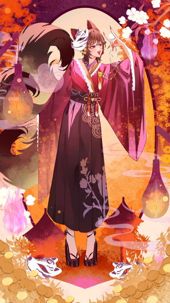 buetter's tweet photo. #CloudyMoody Onmyouji x Yokai AU! ๐ฆ
art cms by @pipopipo20019
#yumelokalgallery https://t.co/NdaMDOdsG3