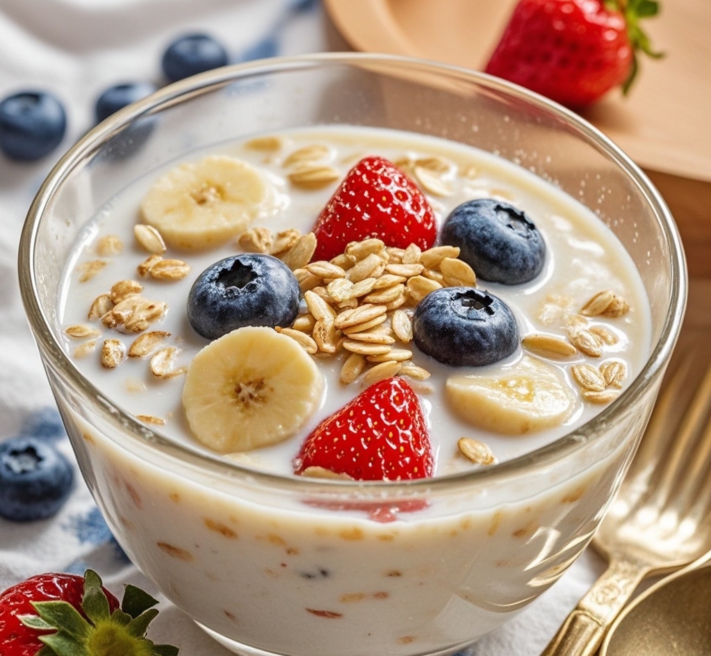 BenettePhillips's tweet photo. A cozy morning just hit—oatmeal topped with fresh berries and a dash of honey, simple fuel that tastes like a little joy. https://t.co/XRp0JjAOLi