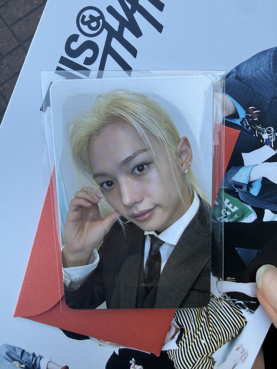 xnfnross_'s tweet photo. 필릭스 뮤직뱅크 공방 포카 양도 WTS⭕️
stray kids music bank limited felix photocard

9.0 

https://t.co/lc46aEvK1T

스트레이키즈 스키즈 디스앤댓 사녹 뮤뱅 첫방 poca pc felix skz hyunjin bangchan han seungmin leeknow changbin i.n this&amp;that https://t.co/M8Mu8oIsQD