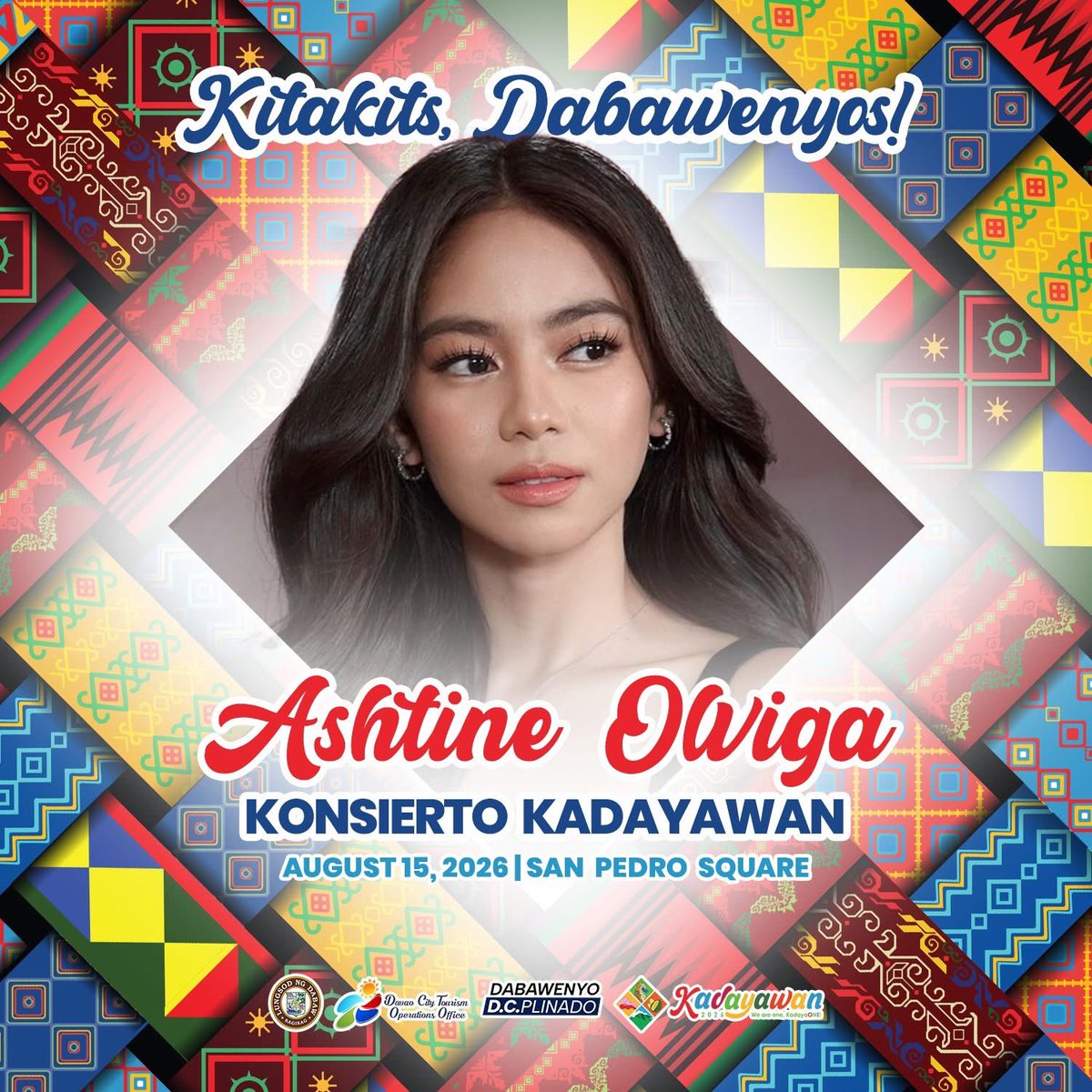 honeybunchAshy's tweet photo. August 15 and 16 with Ashtine Olviga!! 💖

#Kadayawan 🪅🎉✨
#LoveLikeAshtine 💖
#AshtineOlviga | Ashtine Olviga https://t.co/RLgujw2Eb1