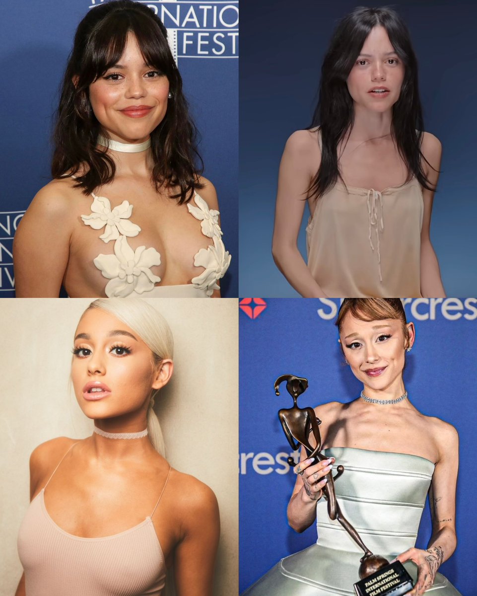 SaketxJane's tweet photo. What is happening in Hollywood rn
Are they trying to match inhumane Korean Beauty standards?

Then                               Now https://t.co/HIvoj4HFpe