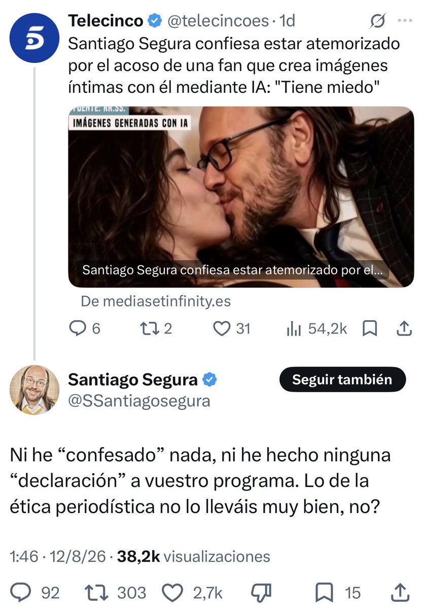 mejoreszasca's tweet photo. ZASCA!!!!!!!!!!!! de @SSantiagosegura a @telecincoes . Vía @memelandia81 https://t.co/3tSK319ywF