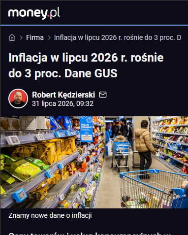 juraczarnecki's tweet photo. Inflacja w lipcu wróciła do 3% (GUS). Motor napędowy: paliwa w górę o 15,8%, prąd i gaz o 4%. Żywność staniała o 0,4%. Drożyzna energii najmocniej uderza w tych, którzy każdą złotówkę wydają na życie. Bogatego 15% na stacji nie boli. Dlatego podatki muszą być progresywne. https://t.co/1seCtwUoAE