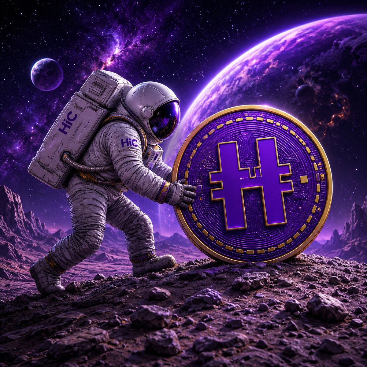 Helpincrypto's tweet photo. 🌌 Pushing Beyond Limits — HiC Is Reaching for the Future! 💜🚀
One vision. One journey. One powerful crypto future. ⚡

#HiC #HelpInCrypto #CryptoFuture #CryptoUniverse #NextGenCrypto #Blockchain #Web3 #DigitalCurrency #CryptoCommunity #CryptoWorld #FutureFinance https://t.co/8vsNnxO0gW