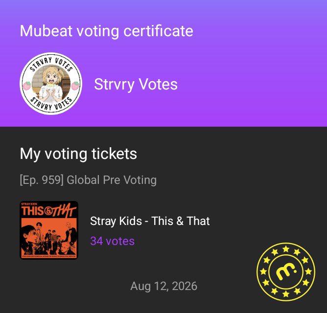 StrvryVotes tweet picture